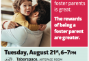 FREE Foster Parent Info Session – August 21st