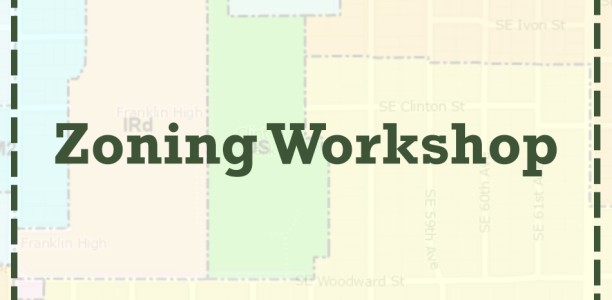 Land use committee meeting / Zoning workshop + Open board roles, April 16, 2024